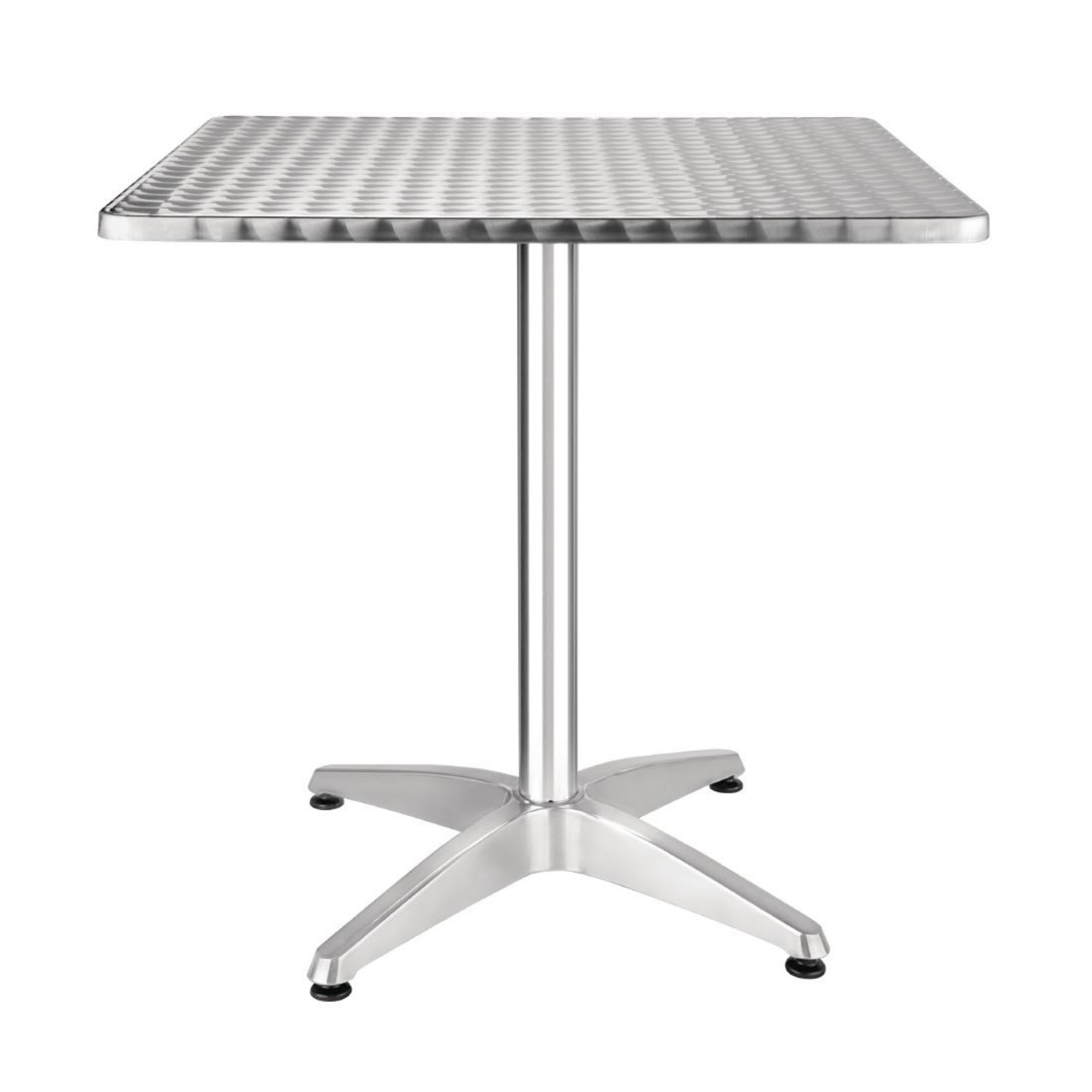Picture of Bolero Square Stainless Steel Bistro Table 700mm - CG834