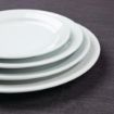 Picture of Olympia Athena Narrow Rimmed Plates 205mm (Pack of 12) - CF362