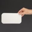 Picture of Fiesta Foil Container Waxed Lids Large (Pack of 500) - CD952