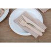 Picture of Fiesta Compostable Disposable Wooden Forks (Pack of 100) - CD903