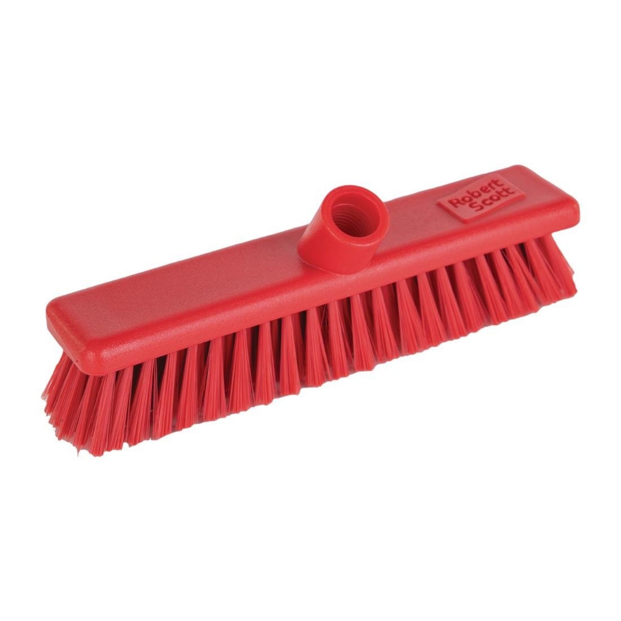 Picture of Jantex Hygiene Broom Soft Bristle Red 12" - DN830