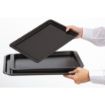 Picture of Nisbets Essentials Non Stick Baking Trays (Pack of 3) - DW097