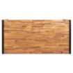 Picture of Bolero Acacia Wood and Steel Rectangular Industrial Table 1800mm - DS157