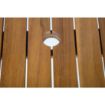 Picture of Bolero Square Steel and Acacia Table 800mm - DS152