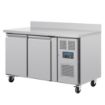 Picture of Polar U-Series Double Door Counter Fridge with Upstand 282Ltr - DL914