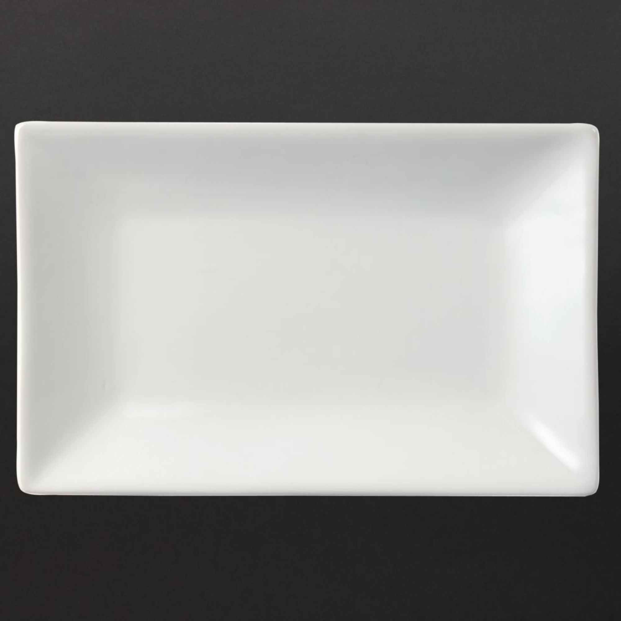 Picture of Olympia Whiteware Serving Rectangular Platters 200x 130mm (Pack of 6) - CC893
