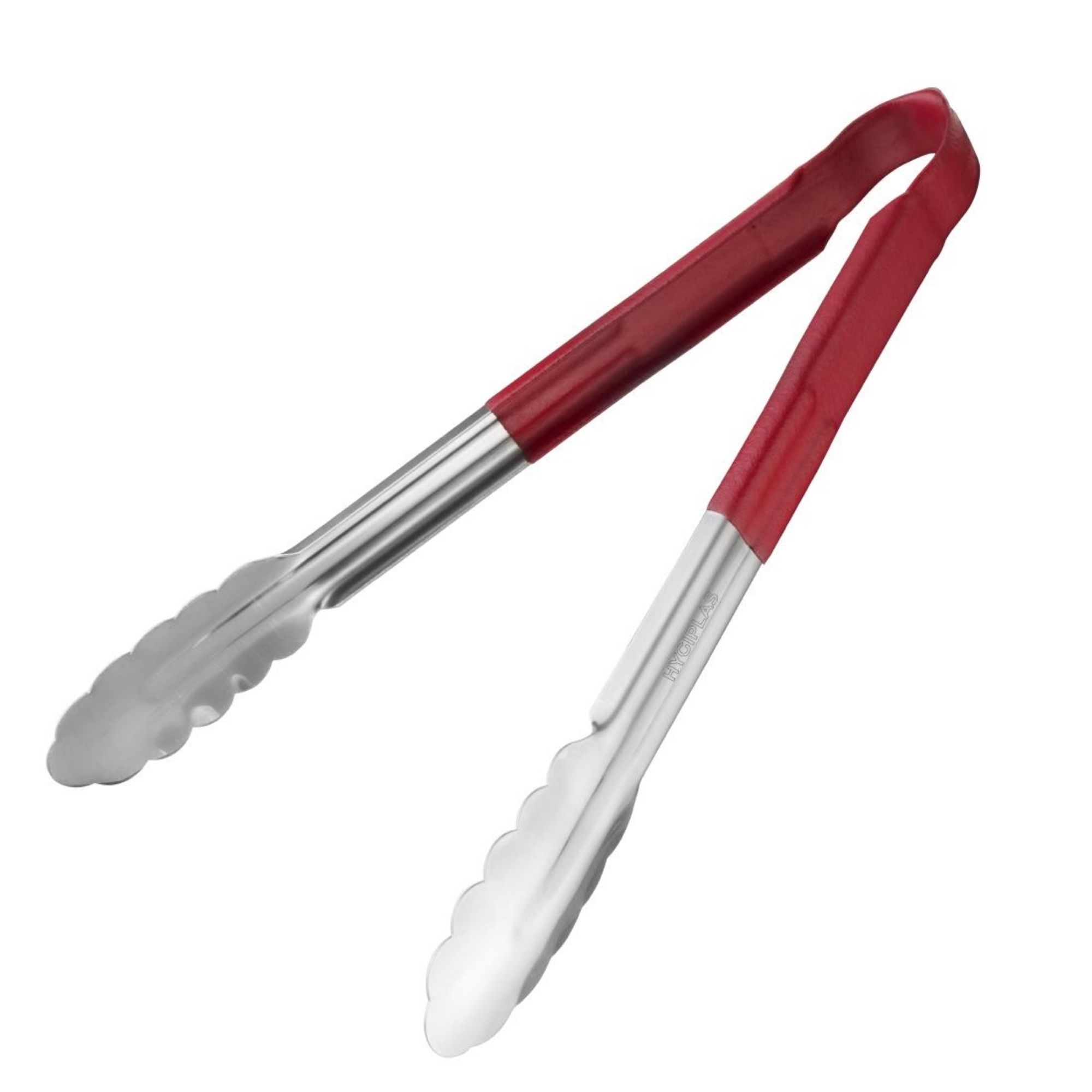 Picture of Hygiplas Colour Coded Red Serving Tongs 300mm - CB154