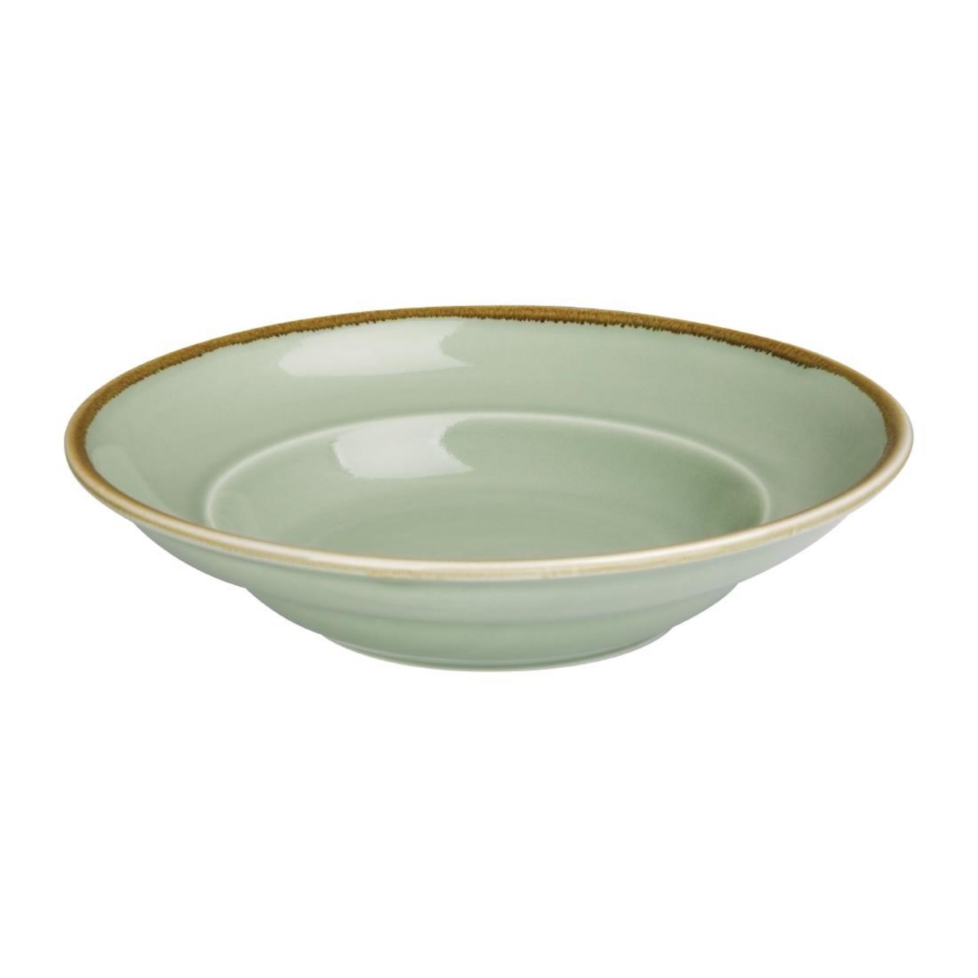 Picture of Olympia Kiln Pasta Bowls Moss 250mm (Pack of 4) - DC307