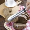 Picture of Hygiplas Colour Coded Black Serving Tongs 300mm - CB153