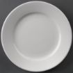 Picture of Olympia Athena Wide Rimmed Plates 202mm White (Pack of 12) - CC207
