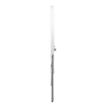 Picture of Bolero Round Poseur Folding Table White 800mm (Single) - DL046