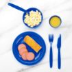 Picture of Olympia Kristallon Polycarbonate Spoon Blue (Pack of 12) - DL125