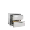 Picture of William Chef's Drawer Stack VRWCD1S Stainless Steel Ext./Int. - VVRWCD1SSS