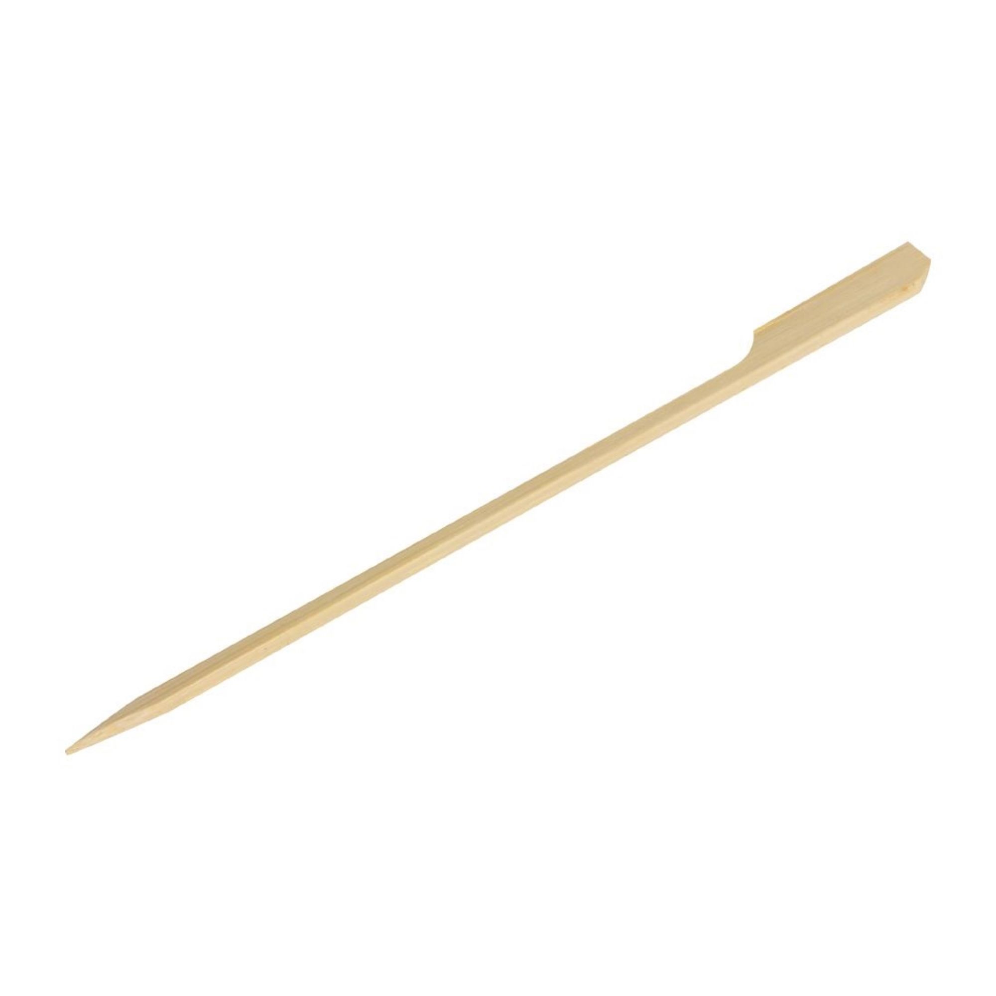 Picture of Fiesta Compostable Bamboo Paddle Skewers 150mm (100 pack) - DK394