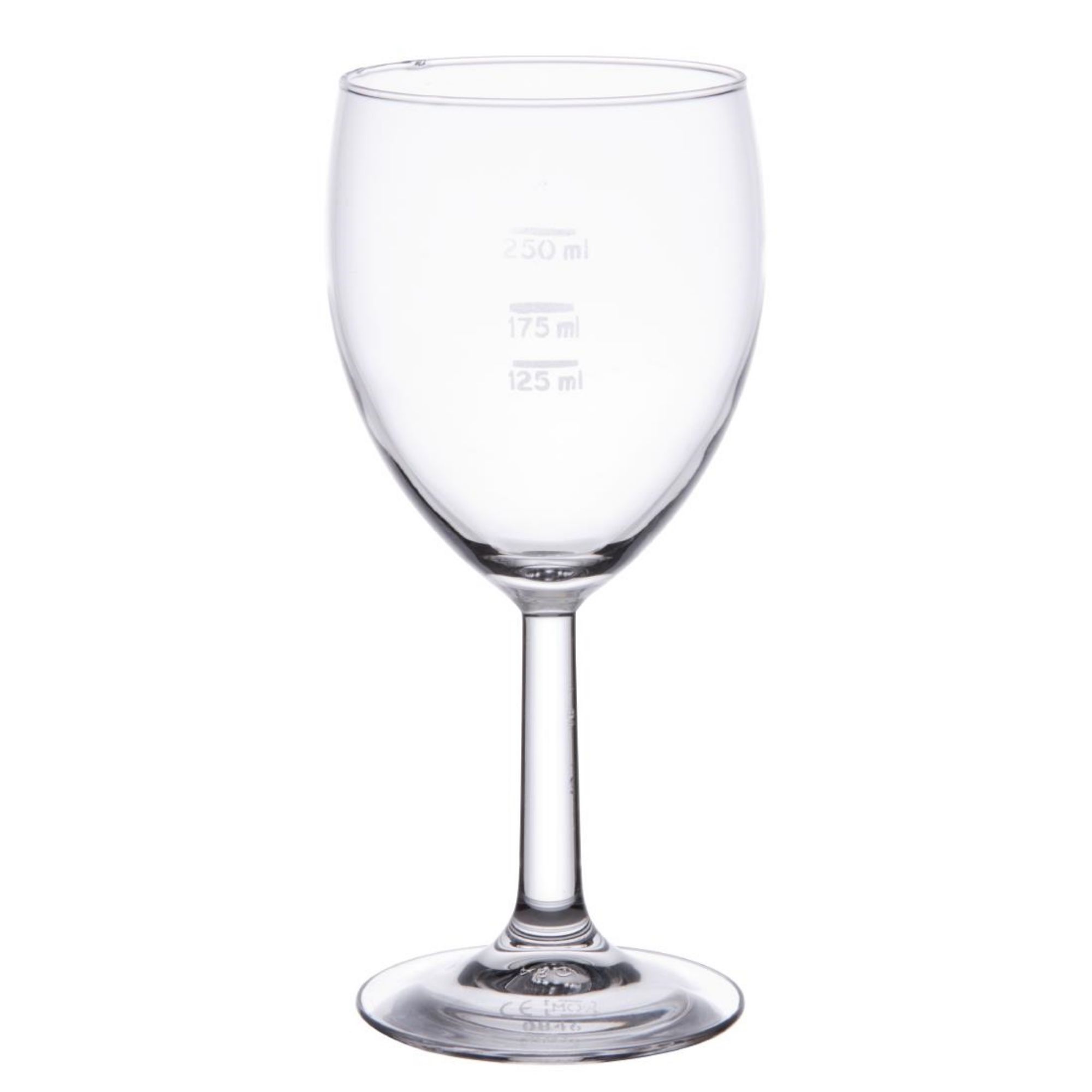 Picture of Arcoroc Savoie Grand Vin Wine Glasses 350ml CE Marked at 125ml 175ml and 250ml - DK886