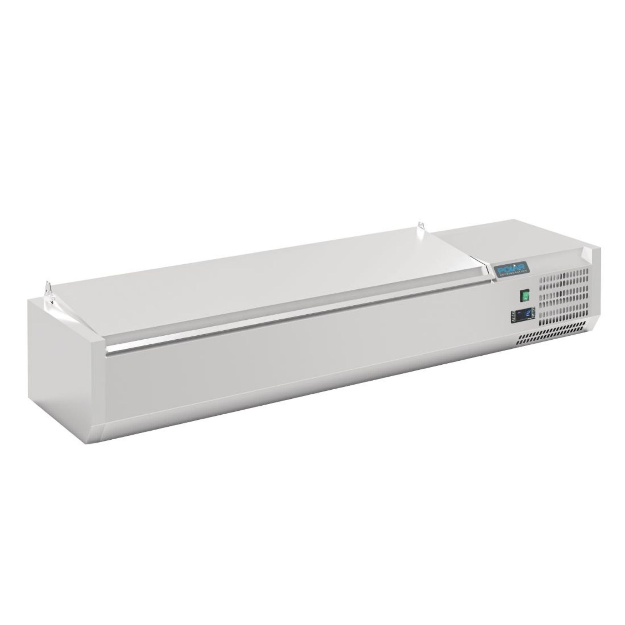 Picture of Polar G-Series Countertop Prep Fridge with Lid 6x 1/4GN - DA680