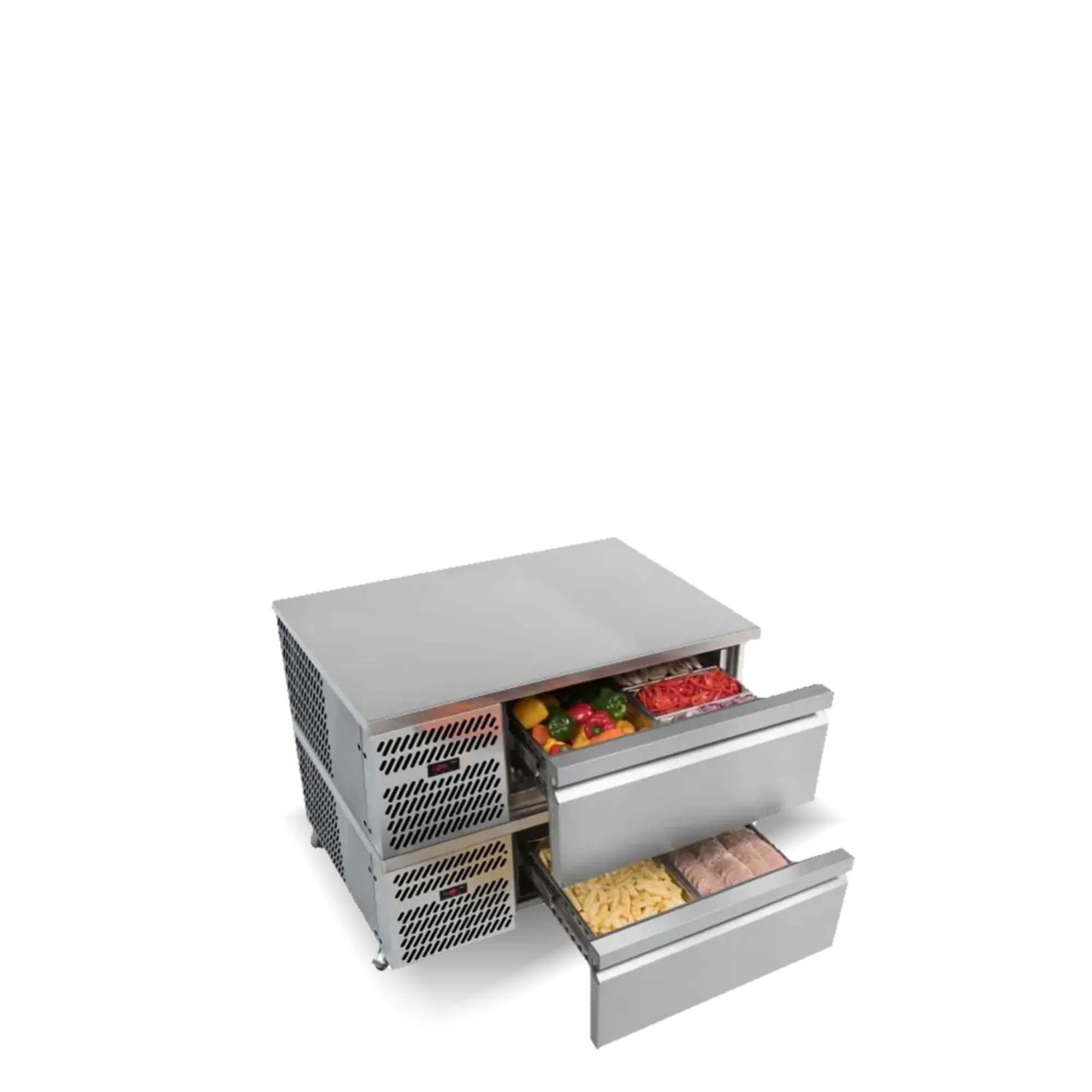 Picture of William Chef's Drawer Stack VSWCD1S Stainless Steel Ext./Int. - VVSWCD1SSS