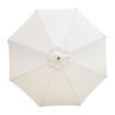 Picture of Bolero Round Parasol 2.5m Diameter Cream - CB513
