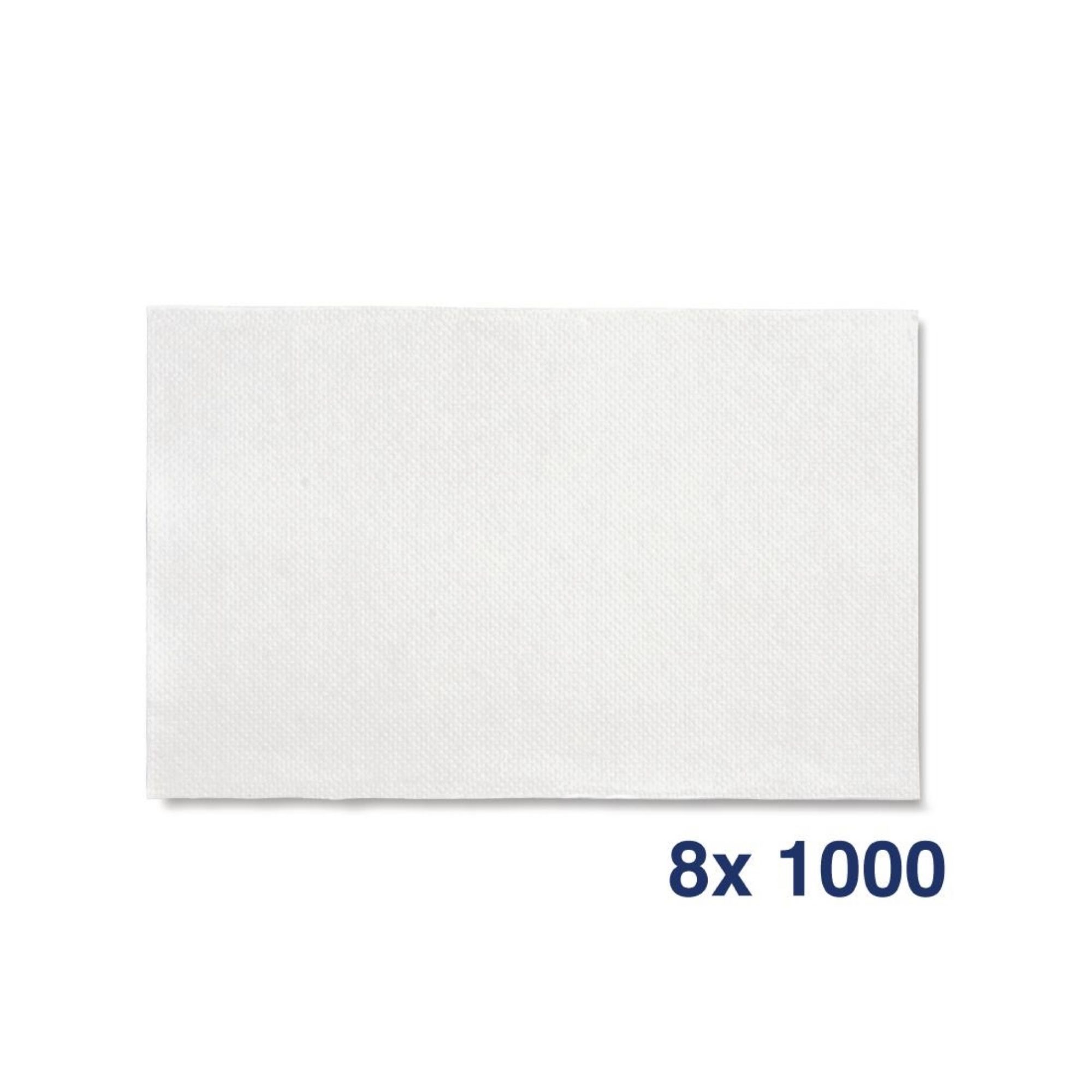 Picture of Tork Xpressnap Extra Soft Dispenser Napkin White 2Ply 1/2 Fold (Pack of 8x1000) - DB466
