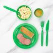 Picture of Olympia Kristallon Polycarbonate Plates Green 230mm (Pack of 12) - CB768