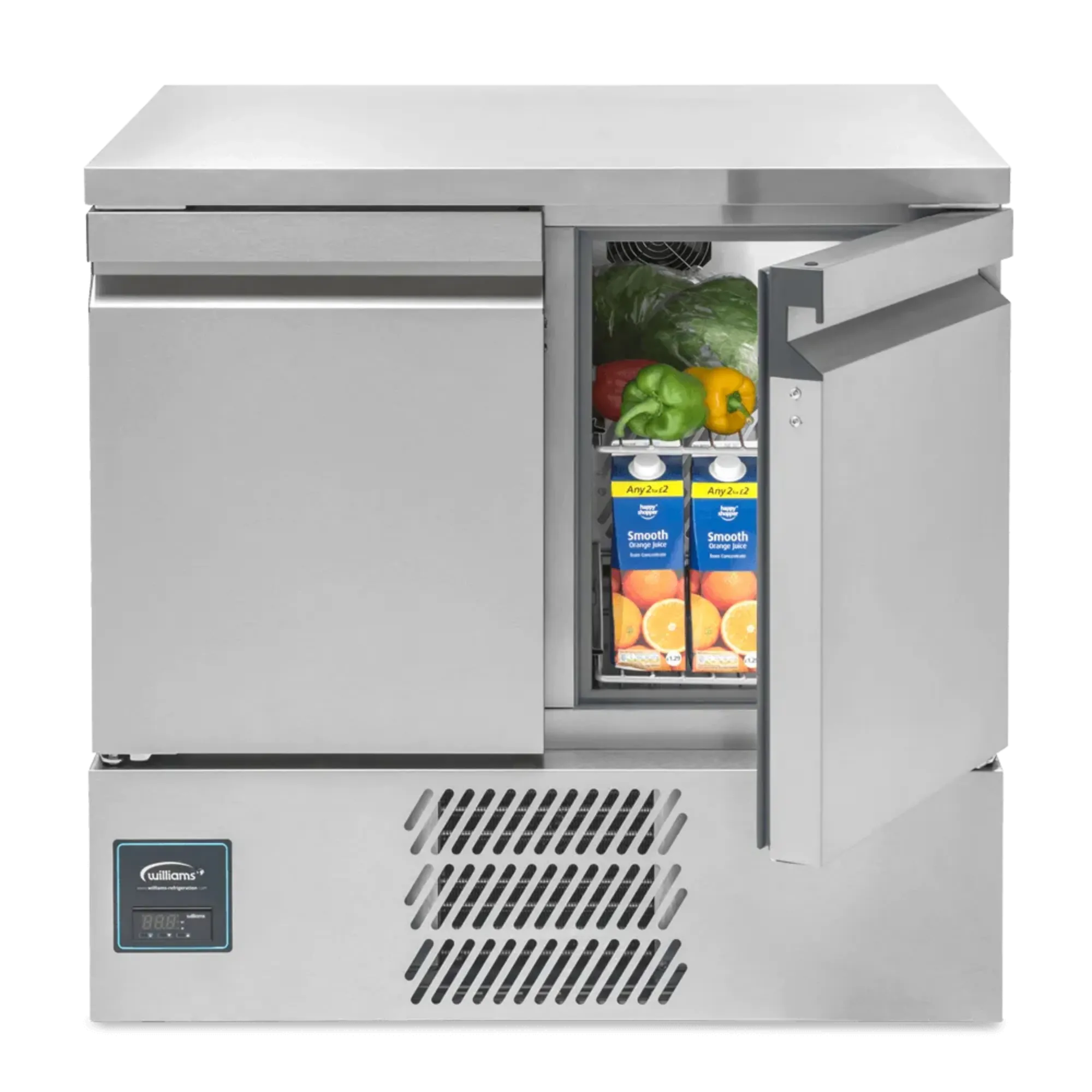 Picture of Williams Aztra - AZ10CT 2 Door Counter Freezer - LAZ10CTSA