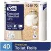 Picture of Tork Extra Soft Premium Toilet Paper 3-Ply 20.4m (40 pack) - DB467