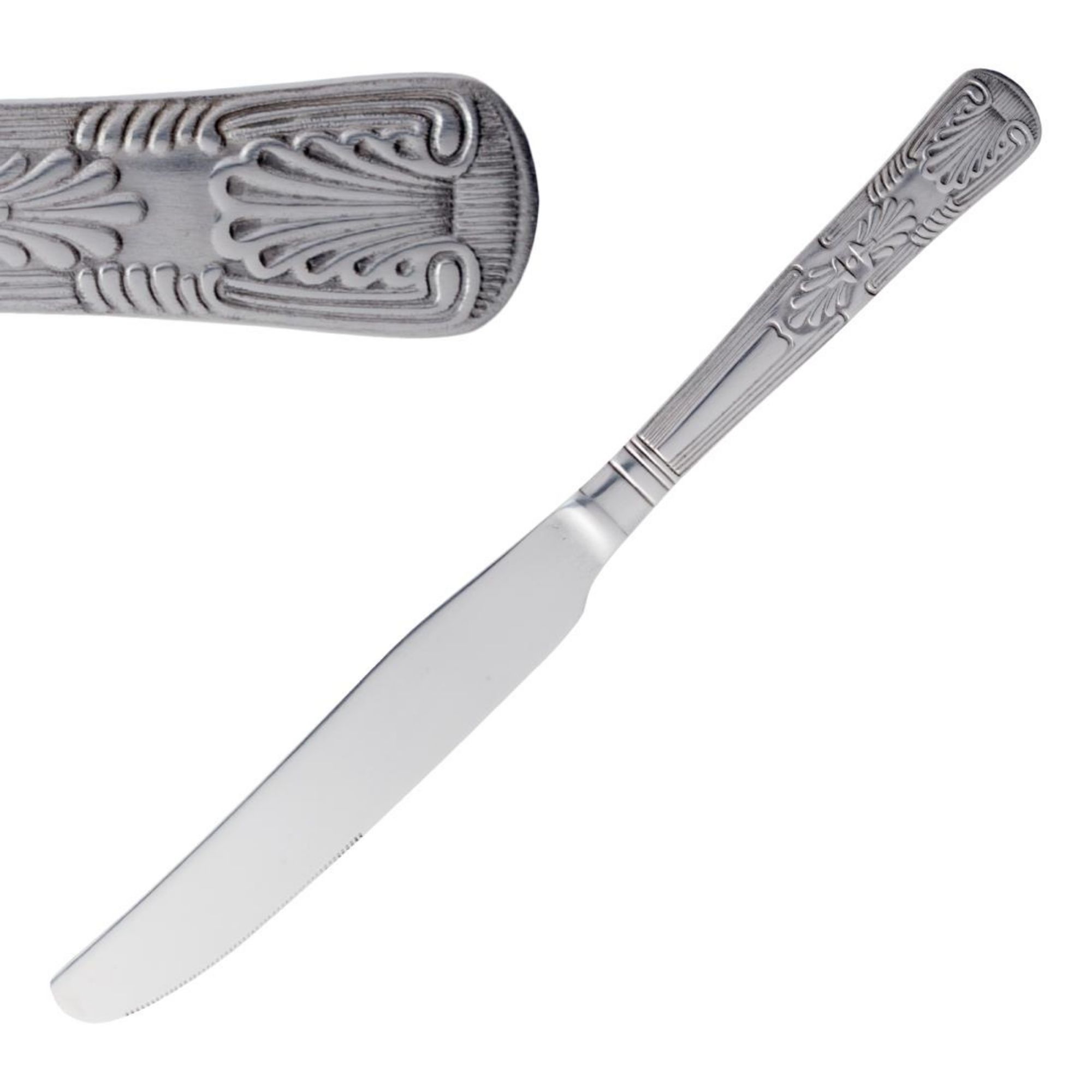 Picture of Olympia Kings Solid Handle Table Knife (Pack of 12) - D682