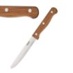 Picture of Olympia Rounded Steak Knives Wood (12 pack) - CS717