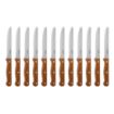 Picture of Olympia Rounded Steak Knives Wood (12 pack) - CS717