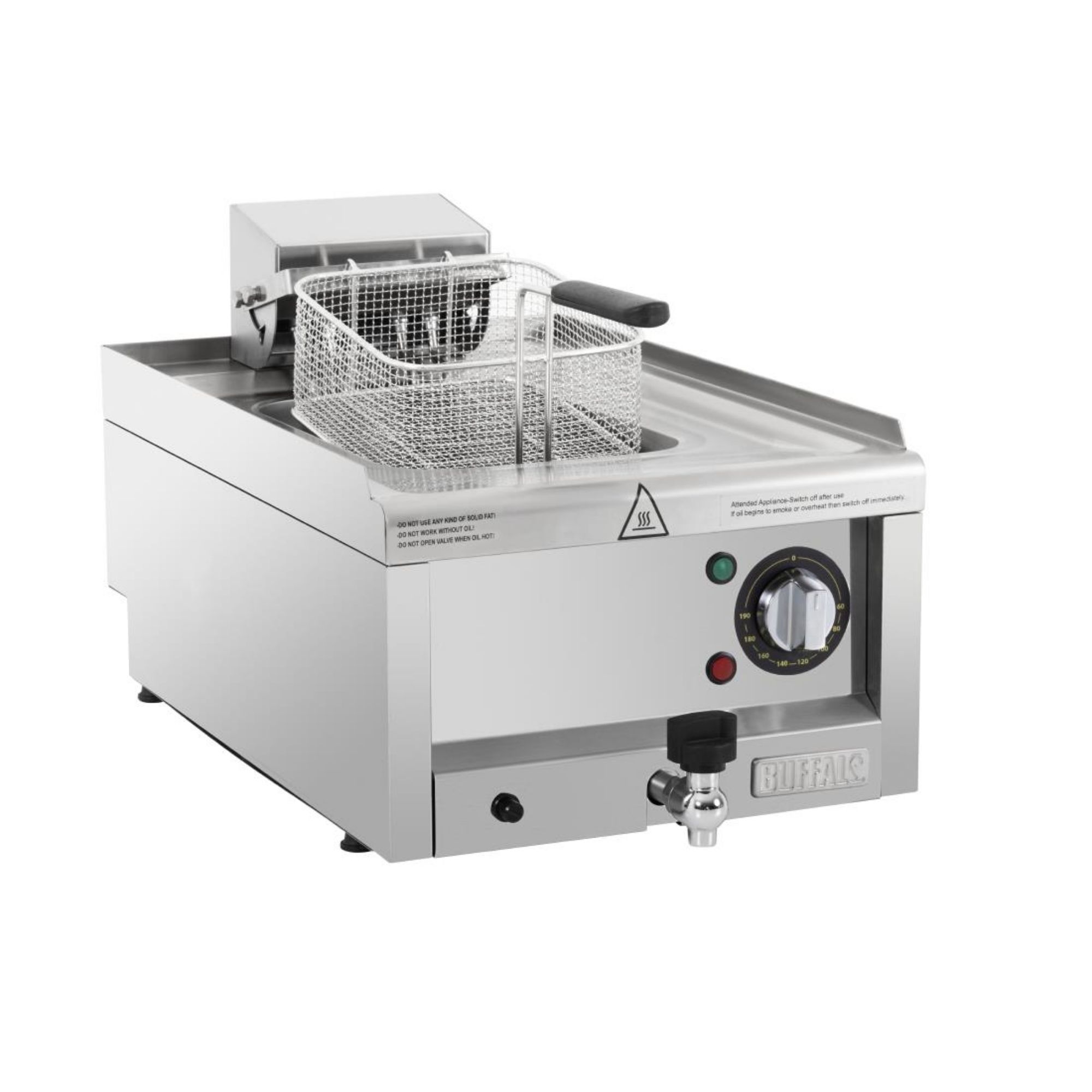 Picture of Buffalo 600 Series Single Tank Electric Fryer 8Ltr - CU476