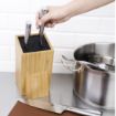 Picture of Vogue Wooden Universal Knife Block - CP862