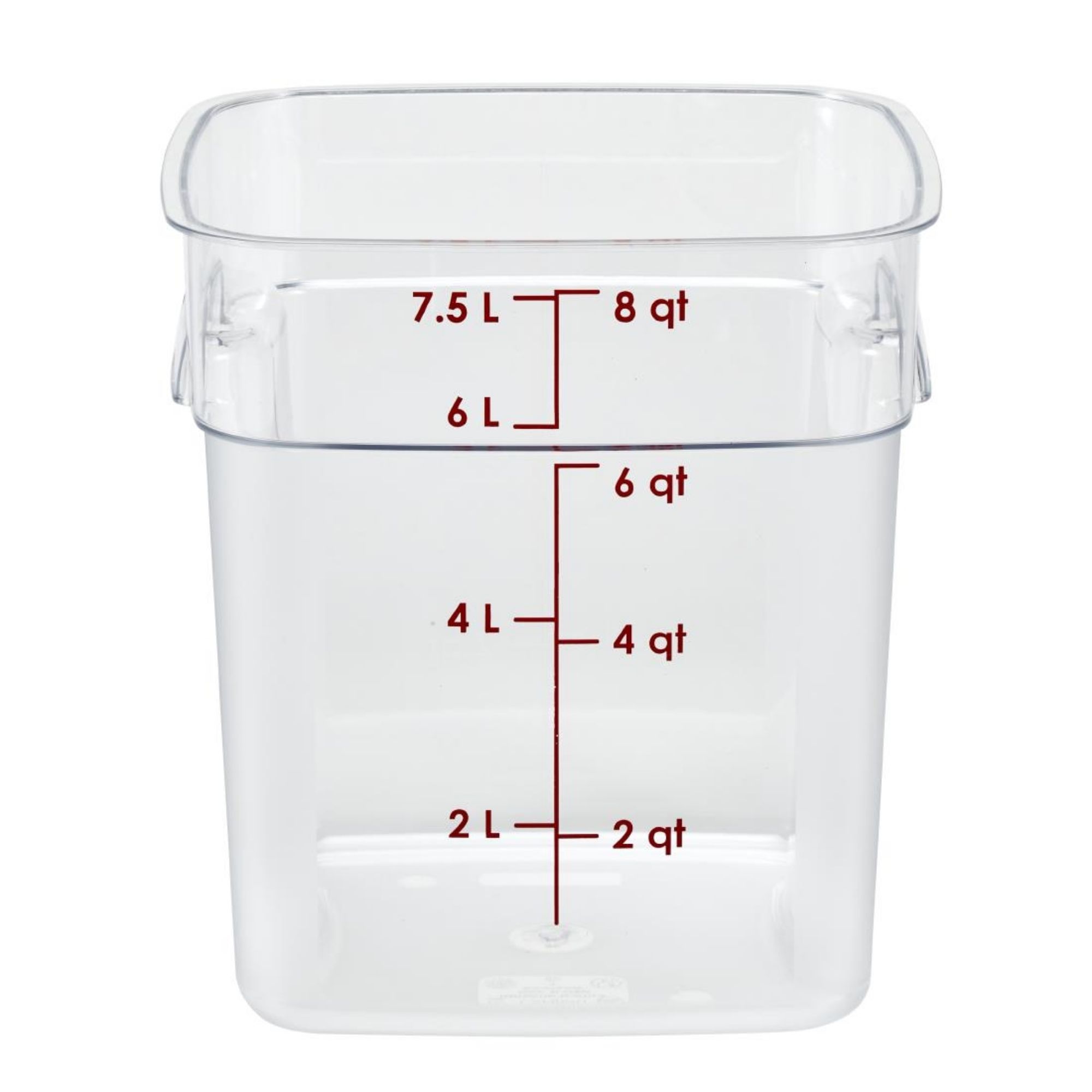 Picture of Cambro 7.6Ltr FreshPro Camsquare Food Storage Container - CU139