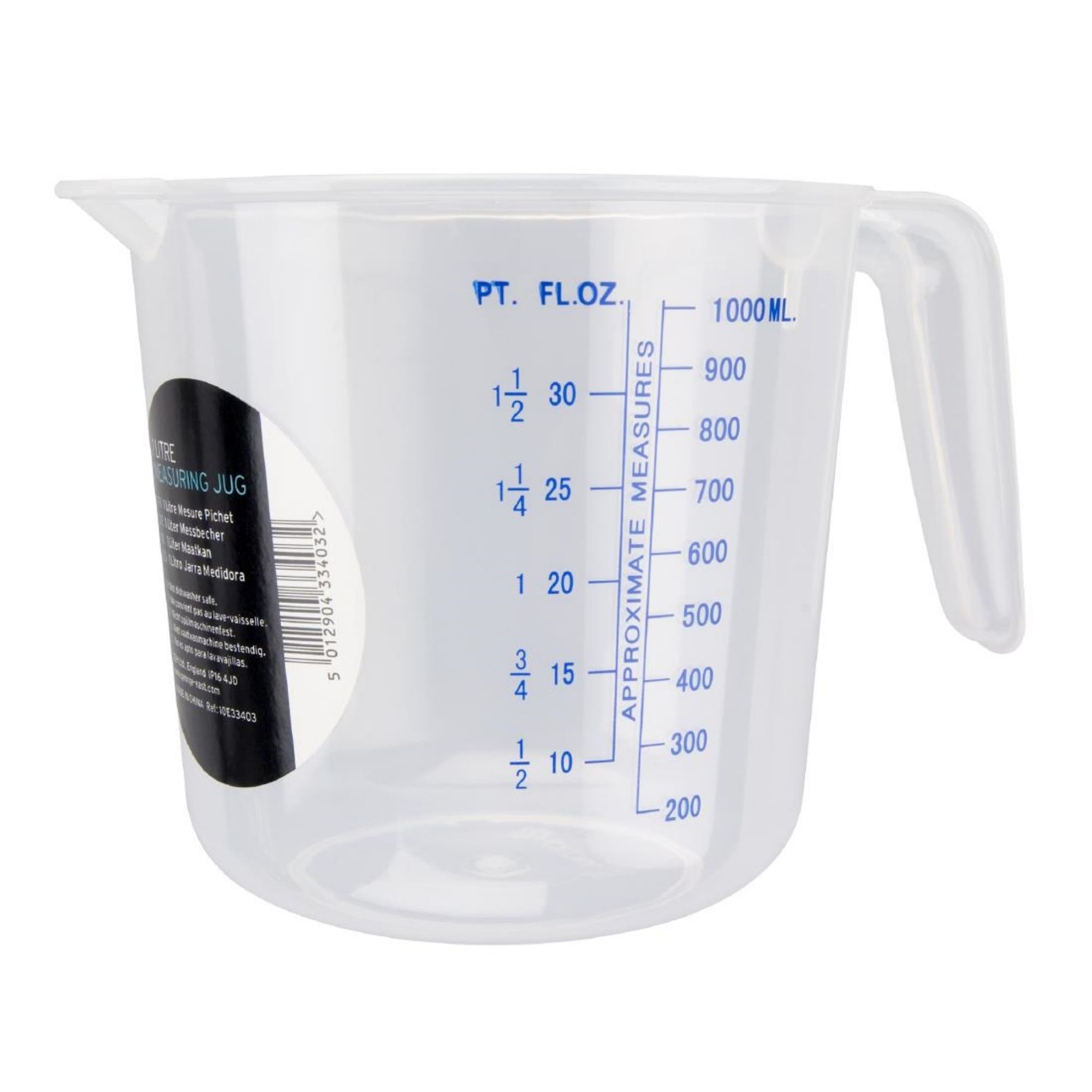 Picture of Chef Aid Polypropylene Jug 1ltr - CU403