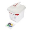 Picture of Araven Sauce Dispenser with Pump GN 1/6 Transparent 2.6Ltr - CR820