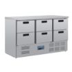 Picture of Polar G-Series Six Drawer Counter Fridge - CR711