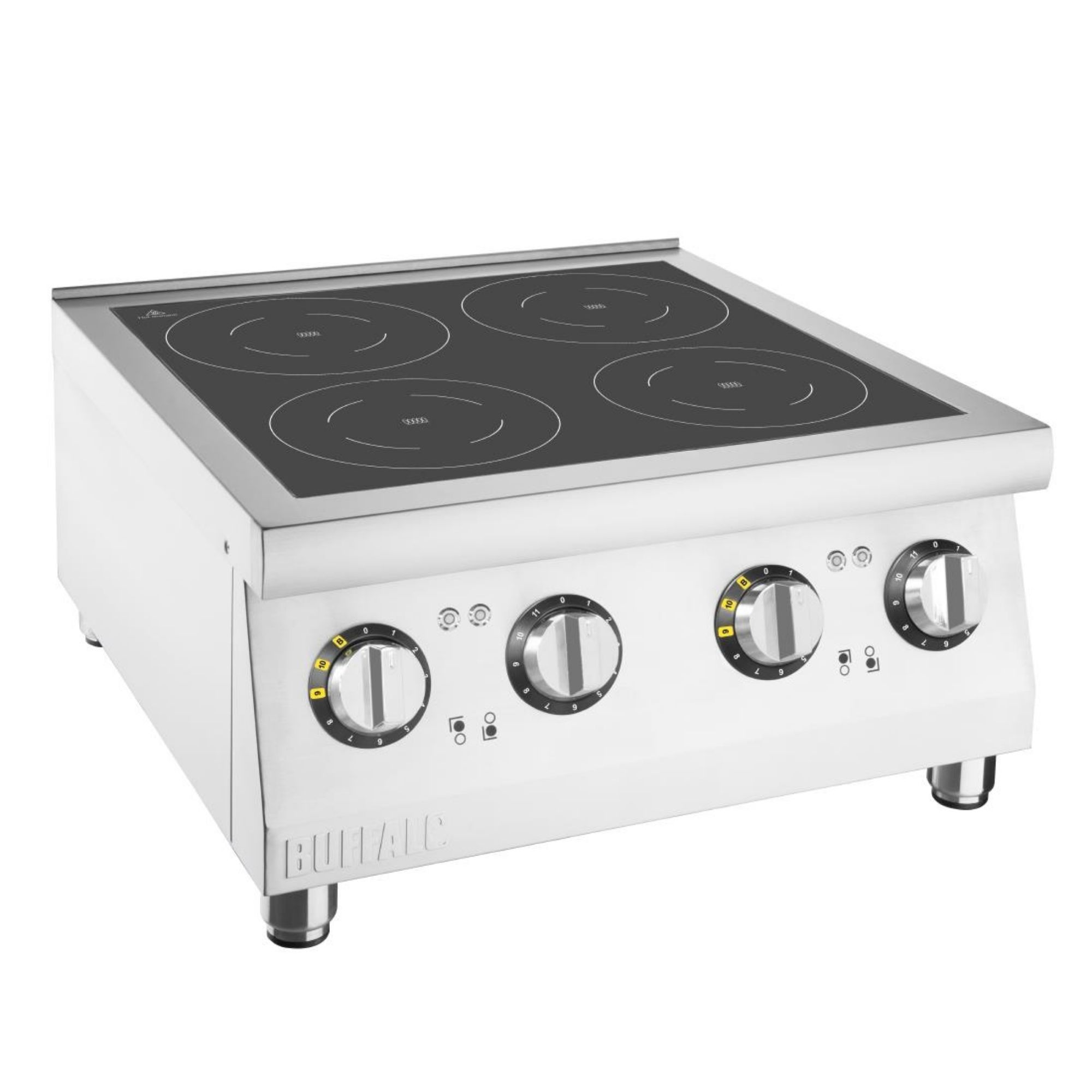 Picture of Buffalo 4 Zone Induction Hob 2 x 3kW - CU558