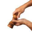 Picture of Olympia Antique Effect Salt and Pepper Mill 150mm - CR690