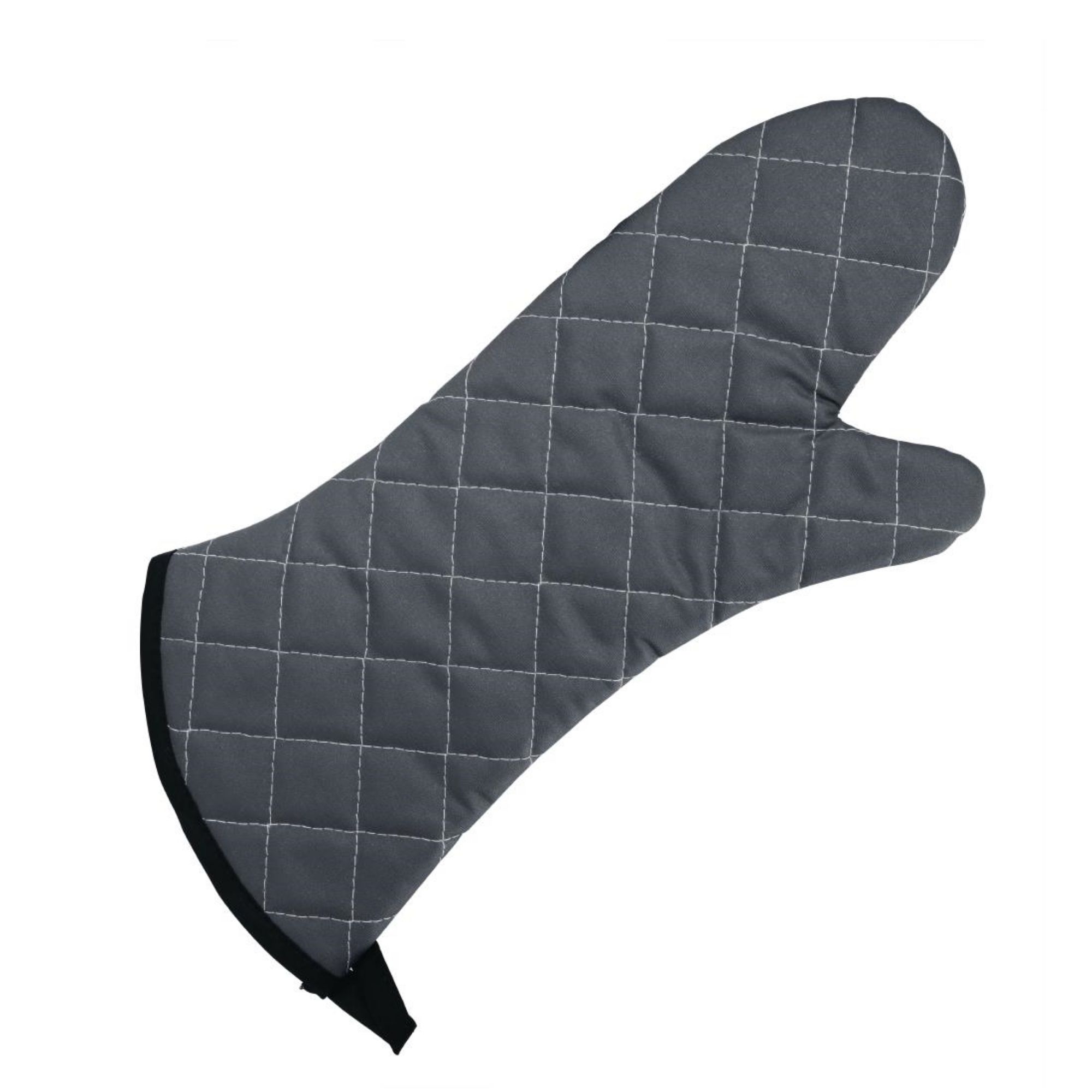 Picture of Vogue Flame Retardant Charcoal Oven Mitt 17" - CL582