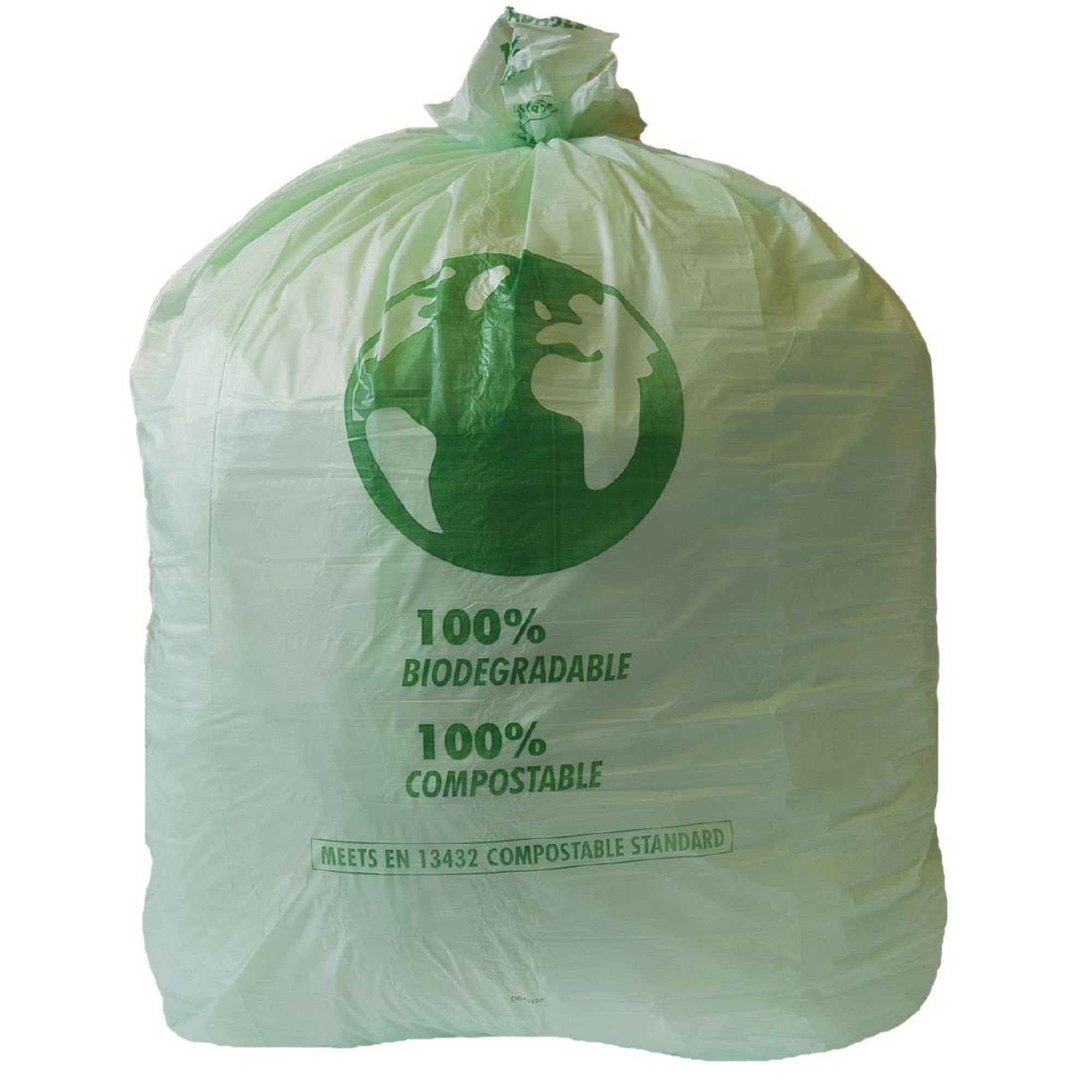 Picture of Jantex Large Compostable Bin Liners 90Ltr (Pack of 20) - HW685