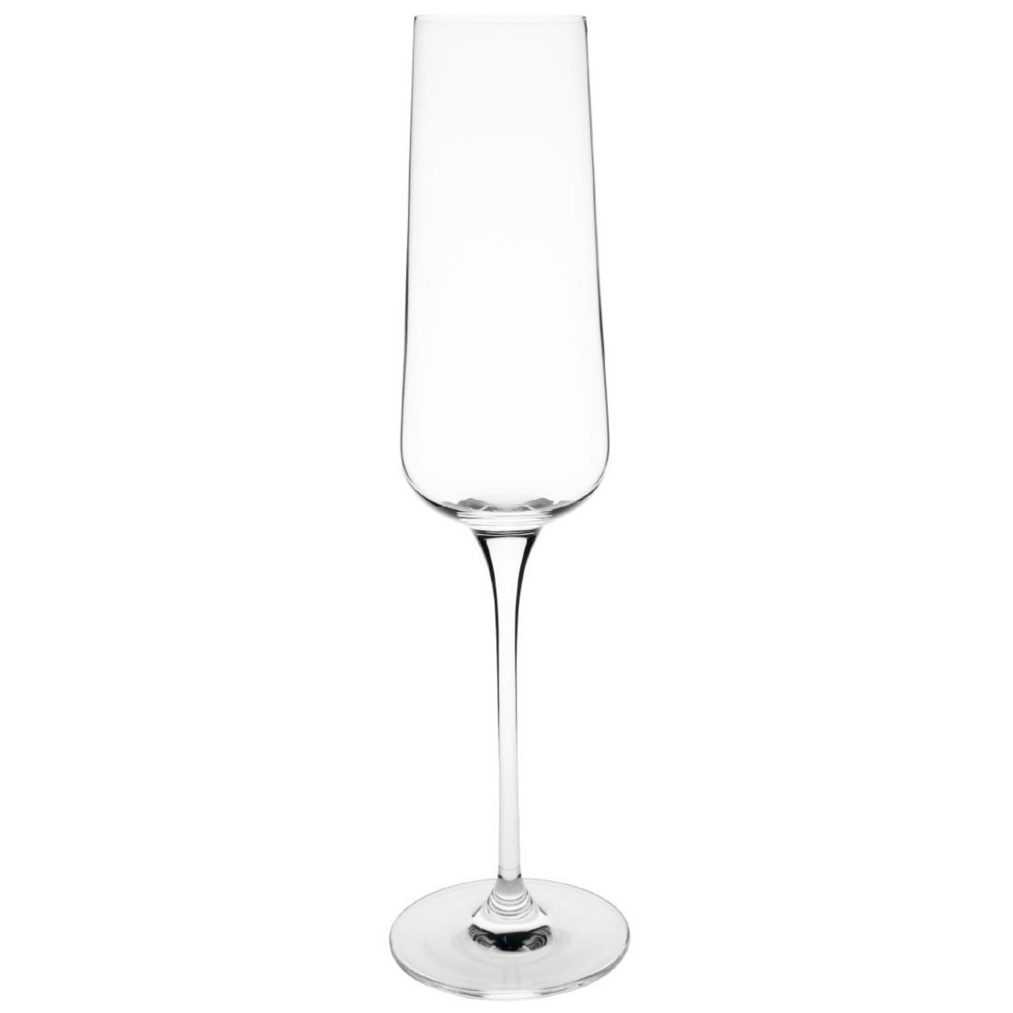 Picture of Olympia Claro One Piece Angular Champagne Flute 260ml (Pack of 6) - CS467