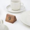 Picture of Olympia Acacia Table Number Signs Numbers 1-10 - CL392