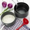 Picture of Vogue Anodised Aluminium Non-Stick Saucepan 20cm - CP763