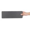 Picture of Olympia Natural Slate Rectangular Display Trays 300mm (4 pack) - CK408