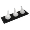 Picture of Olympia Natural Slate Rectangular Display Trays 300mm (4 pack) - CK408