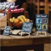 Picture of Olympia Round Edged Chalkboard A5 - CL309