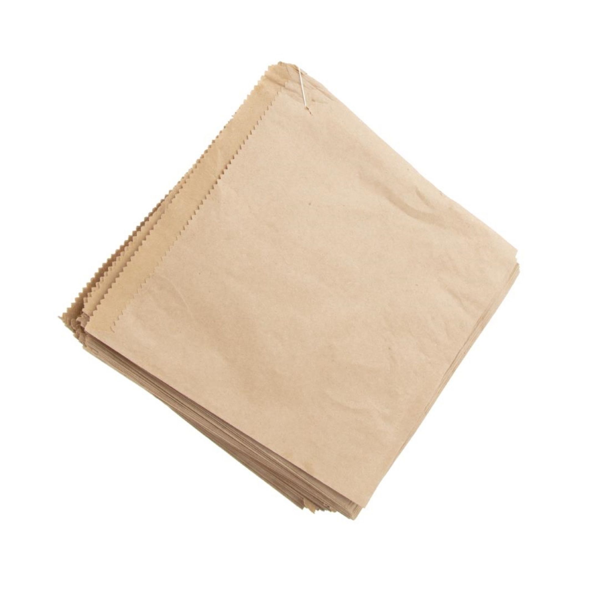 Picture of Fiesta Recyclable Brown Paper Counter Bags Small (1000 Pack) - CN758