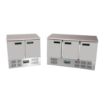 Picture of Polar G-Series Double Door Counter Fridge with Granite Work Top 240Ltr - CL108