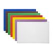 Picture of Hygiplas Low Density Chopping Board Set 450x300x10mm (Pack of 7) - CH042