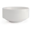 Picture of Olympia Lumina Stacking Soup Bowls White 398ml 14oz (6 pack) - CF379