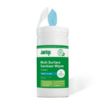 Picture of Jantex Green Probe Sanitiser Wipes Starter Tub 130mm (Pack of 100) - CH654